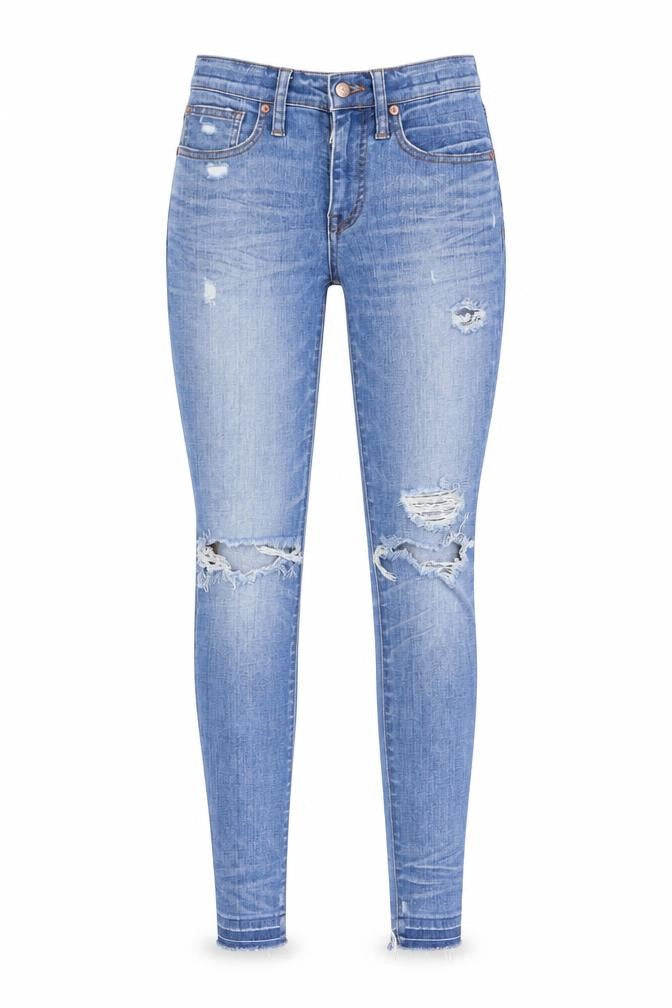Womens UK Size 24 in Madewell Regular Fit Skinny Blue Jeans