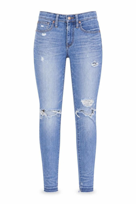 Womens UK Size 24 in Madewell Regular Fit Skinny Blue Jeans