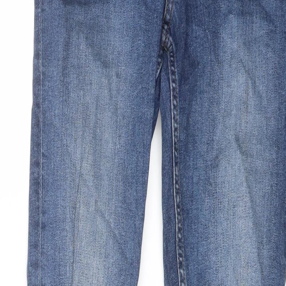 Cheap Monday Mens Blue Cotton Skinny Jeans Size 30 in L29 in Regular Button