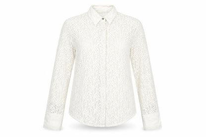 Womens UK Size S Zara Ivory Basic Blouse