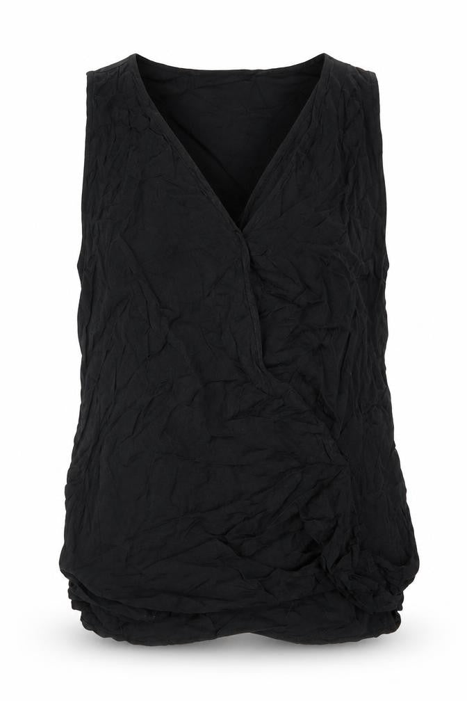 Womens UK Size 8 H&M Black Camisole Blouse