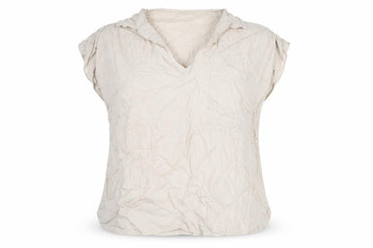 Womens UK Size 20 Per Una Beige Basic Blouse