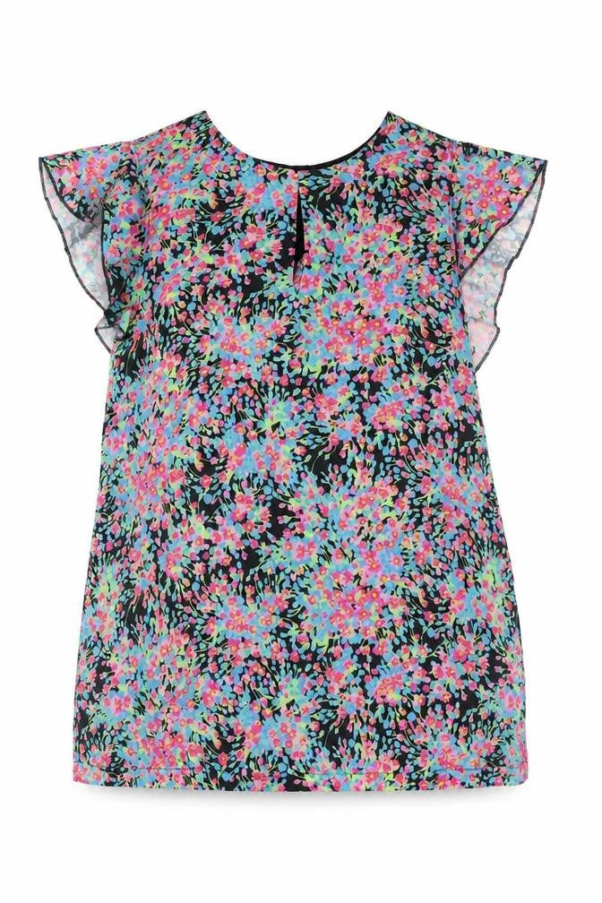 Womens UK Size 12 Warehouse Multicoloured Basic Blouse