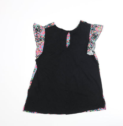 Womens UK Size 12 Warehouse Multicoloured Basic Blouse