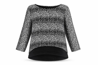 Womens UK Size 16 Saloos Black Basic Blouse