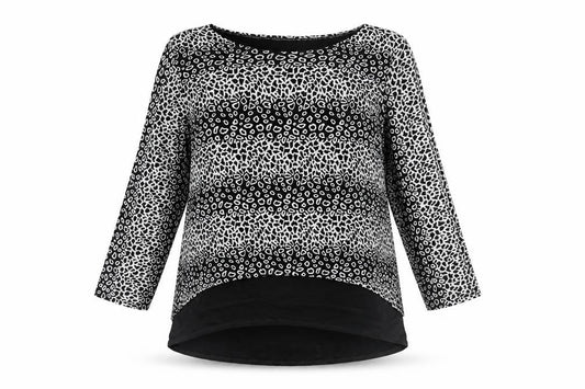Womens UK Size 16 Saloos Black Basic Blouse