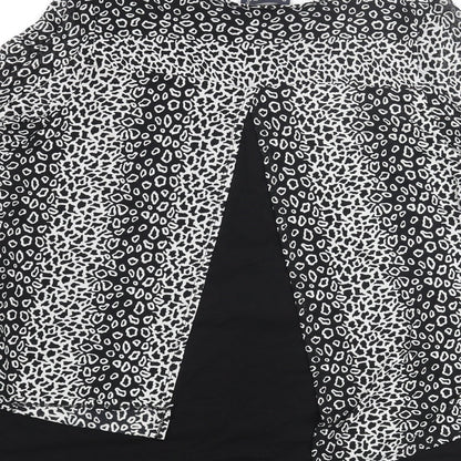 Womens UK Size 16 Saloos Black Basic Blouse