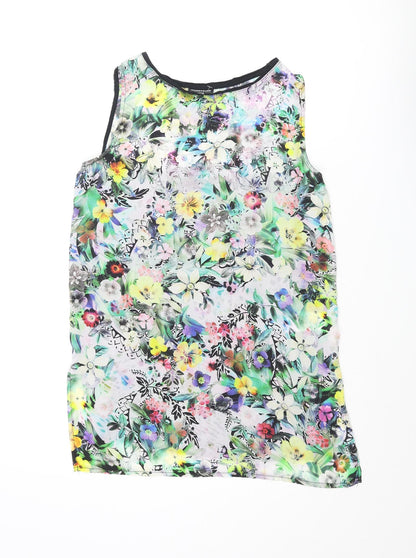 Womens UK Size 12 Warehouse Multicoloured Camisole Blouse