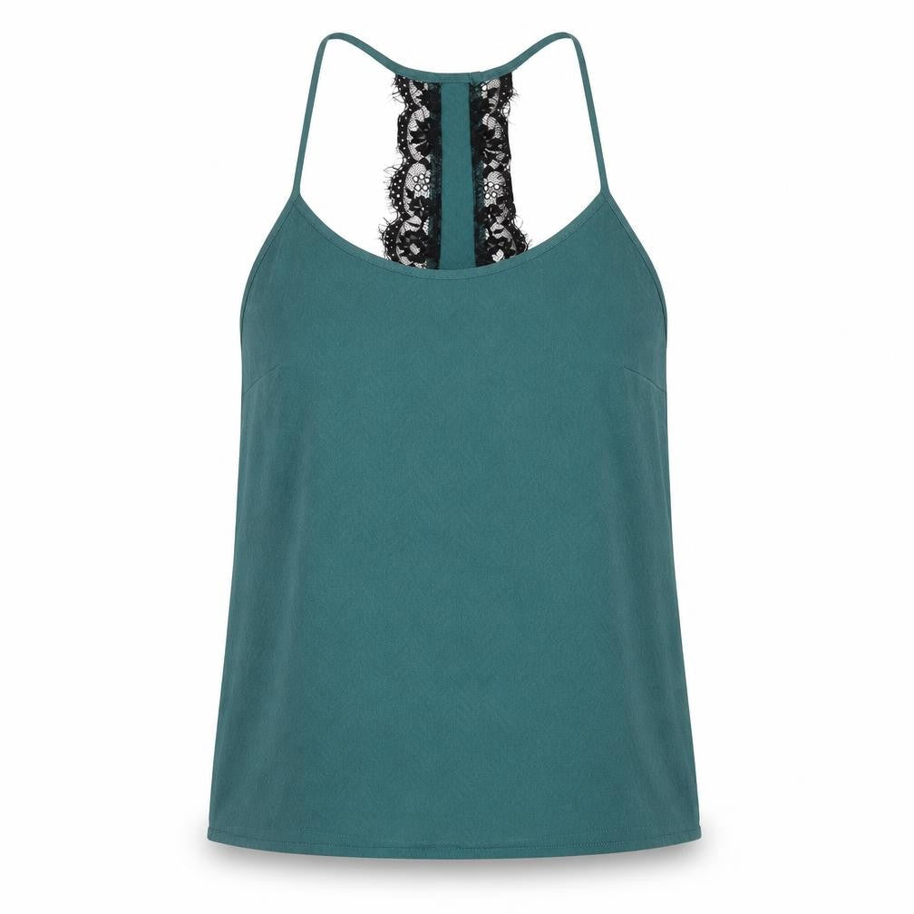 Womens UK Size 12 Jack Wills Green Camisole Blouse