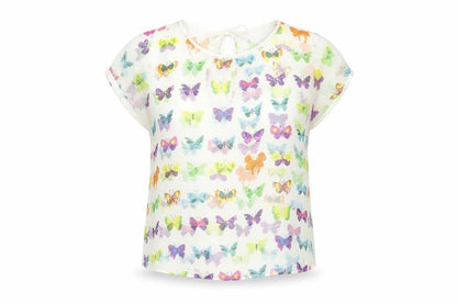 Womens UK Size M Zara Multicoloured Basic Blouse