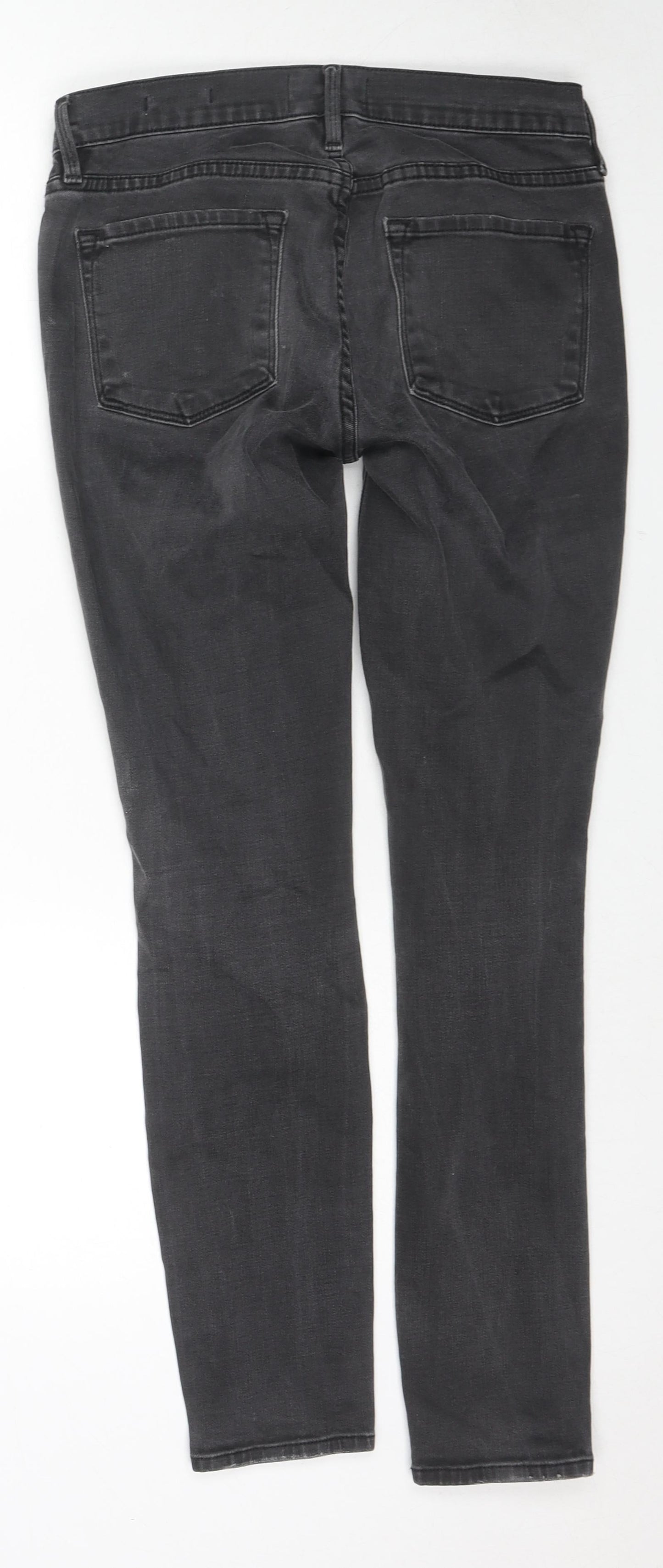 Womens UK Size 27 in FRAME Regular Fit Skinny Grey Jeans