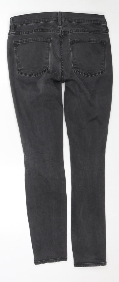 Womens UK Size 27 in FRAME Regular Fit Skinny Grey Jeans
