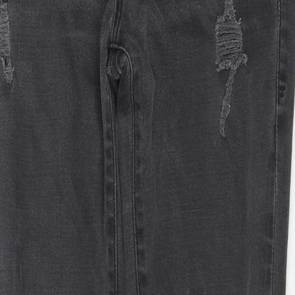 Womens UK Size 27 in FRAME Regular Fit Skinny Grey Jeans