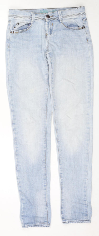 Womens UK Size 6 Denim & Co. Regular Fit Skinny Blue Jeans