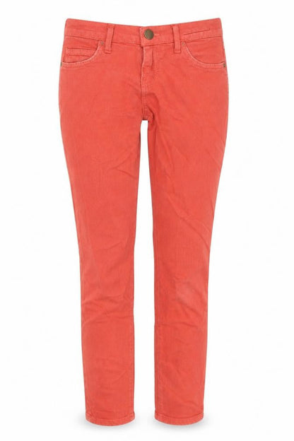Womens UK Size 26 in Current/Elliott Regular Fit Skinny Orange Jeans