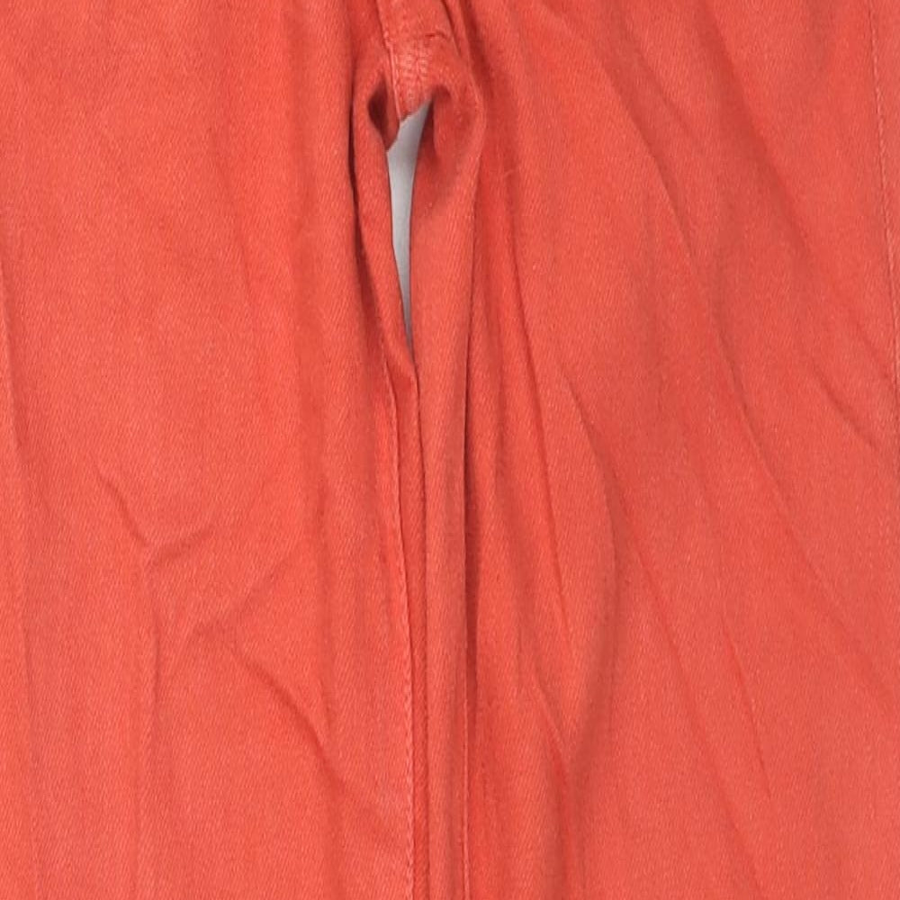Womens UK Size 26 in Current/Elliott Regular Fit Skinny Orange Jeans