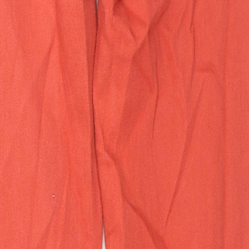 Womens UK Size 26 in Current/Elliott Regular Fit Skinny Orange Jeans