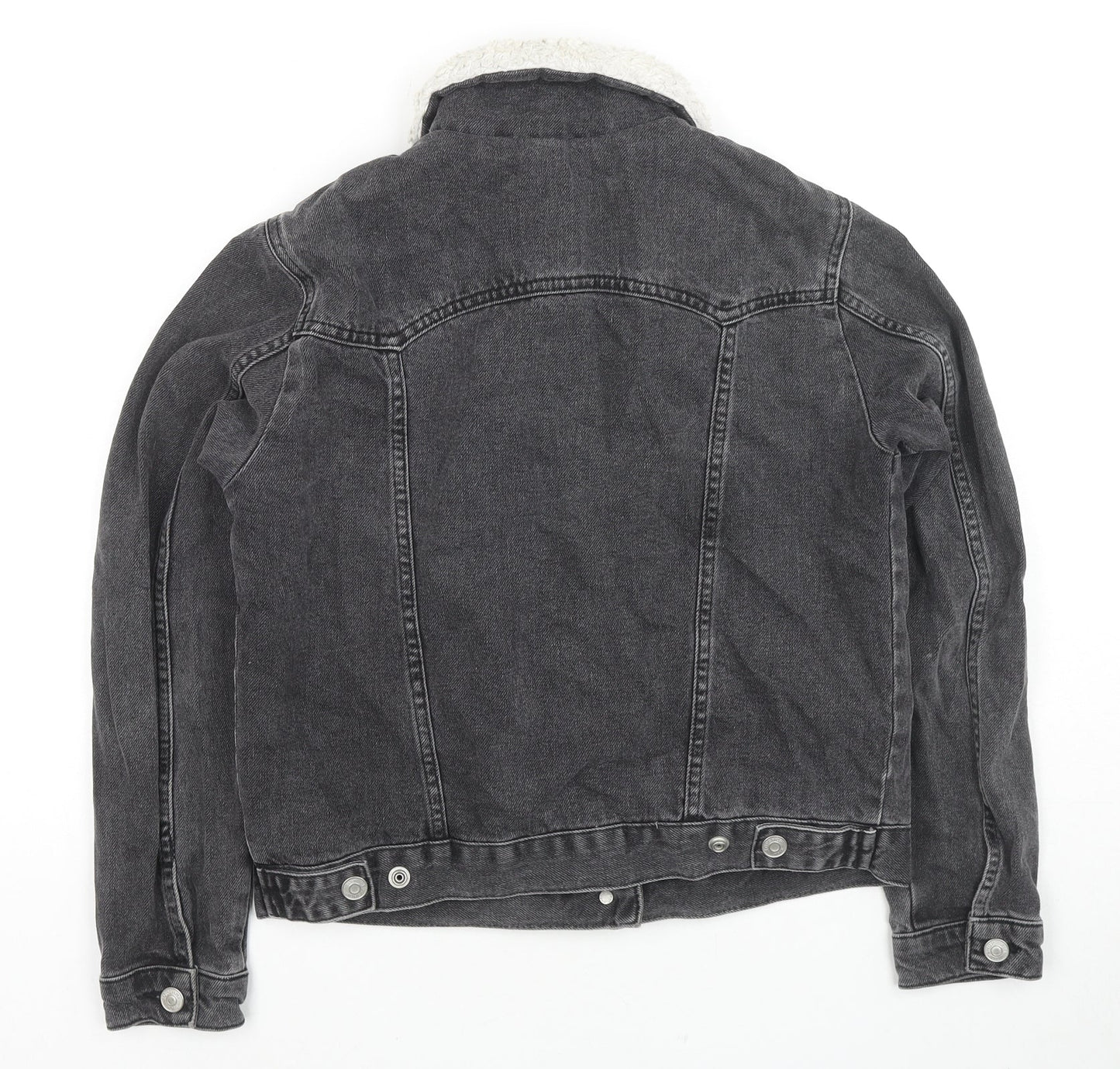 Womens UK Size 8 Topshop Black Jacket