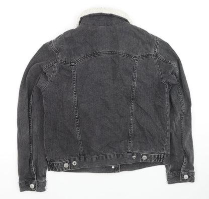 Womens UK Size 8 Topshop Black Jacket