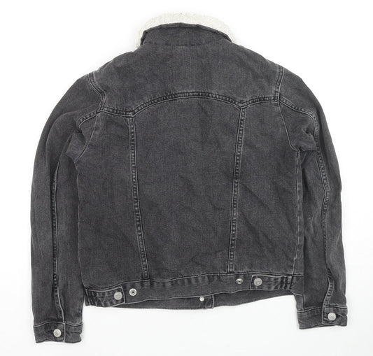 Womens UK Size 8 Topshop Black Jacket