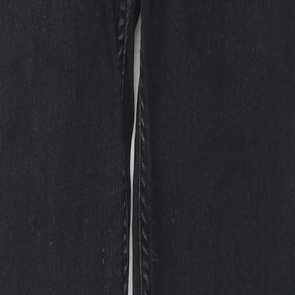 Womens UK Size 10 H&M Regular Fit Skinny Black Jeans