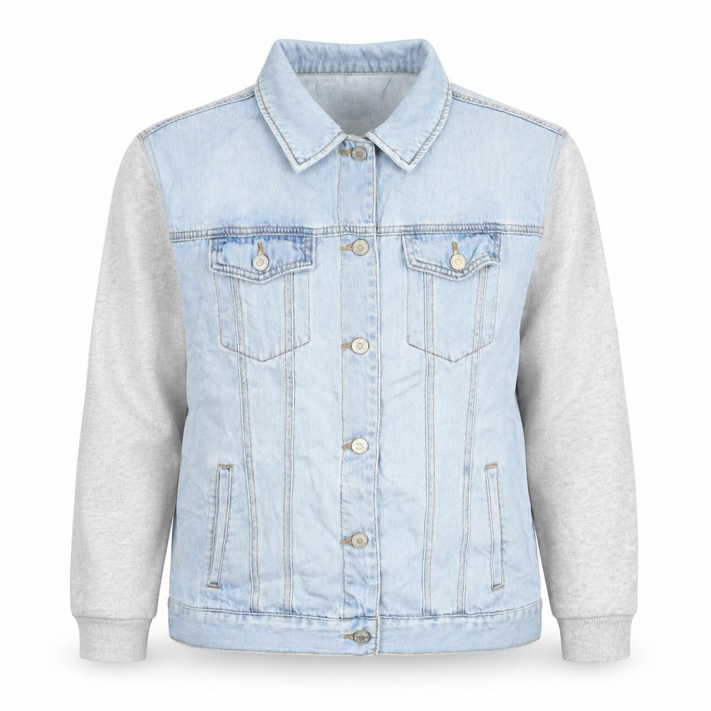 Womens UK Size M FOREVER 21 Blue Jacket