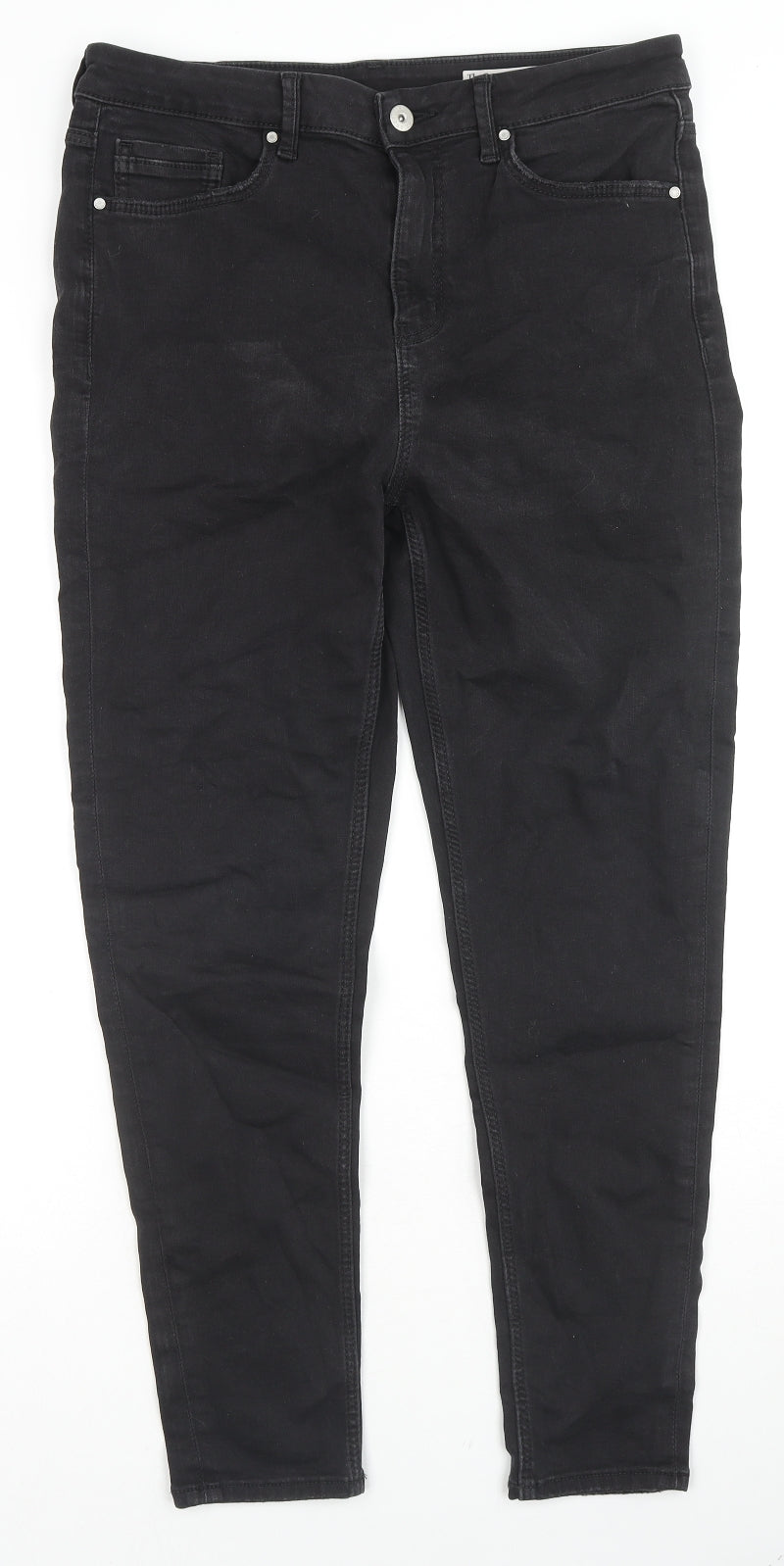 Womens UK Size 4 Marks and Spencer Regular Fit Skinny Black Jeans