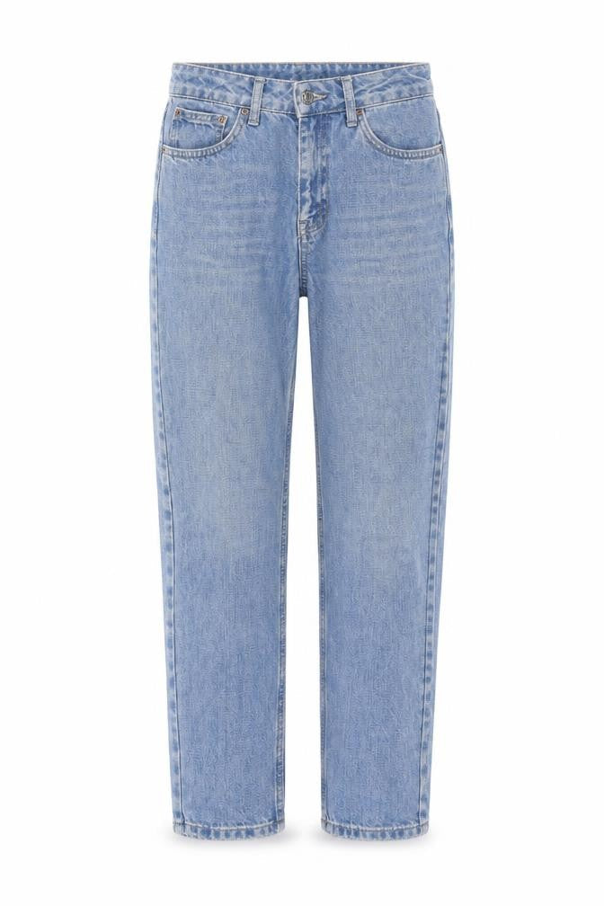Womens UK Size 25 in Topshop Regular Fit Straight Blue Jeans