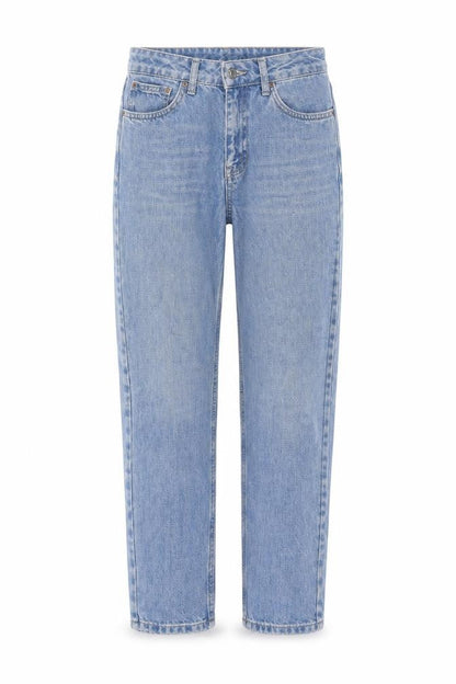 Womens UK Size 25 in Topshop Regular Fit Straight Blue Jeans