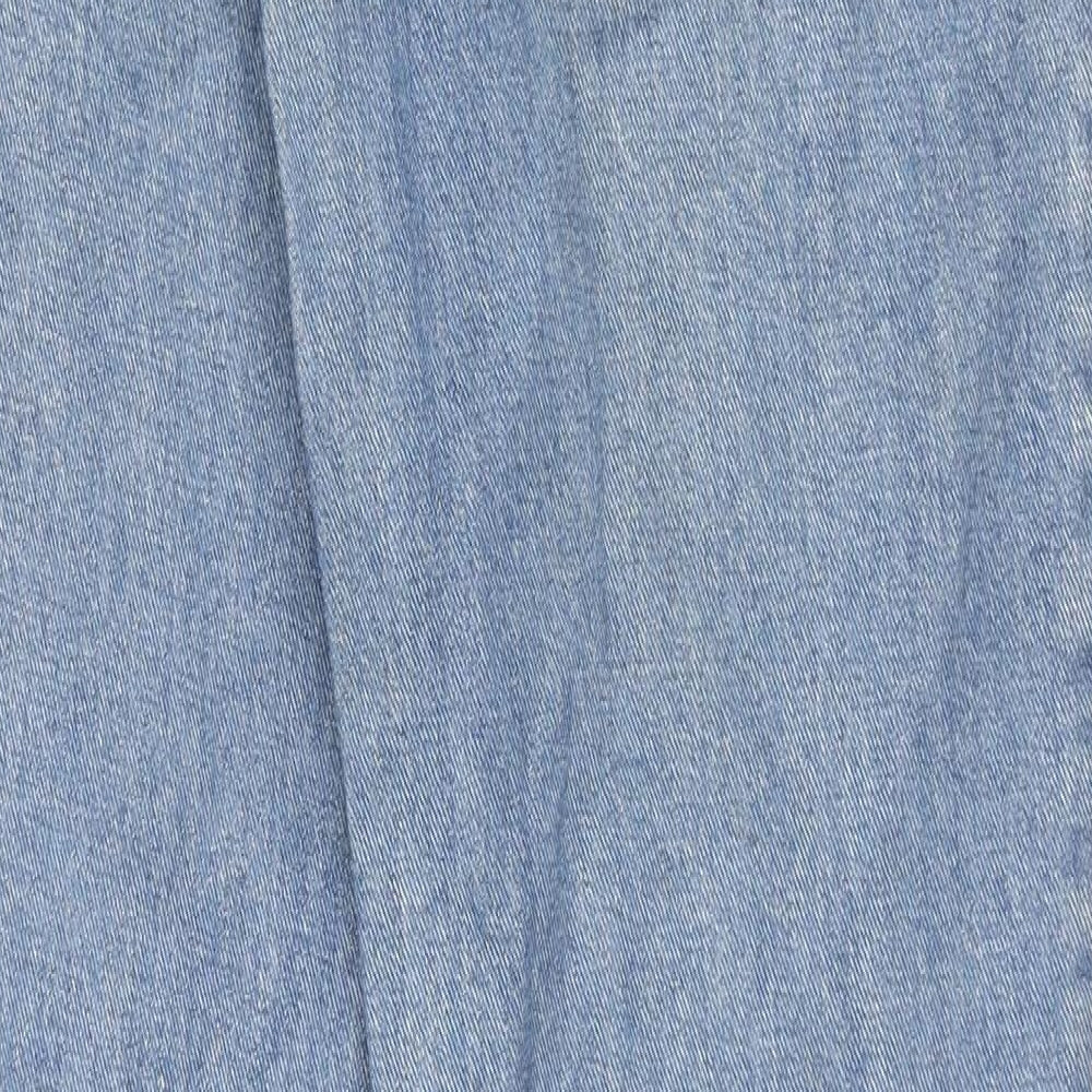 Killer Denim Mens Blue Cotton Straight Jeans Size 34 in L33 in Regular Zip