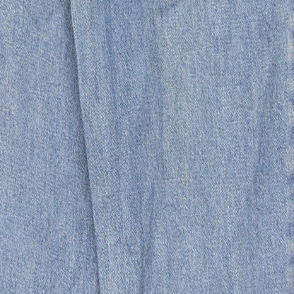 Killer Denim Mens Blue Cotton Straight Jeans Size 34 in L33 in Regular Zip