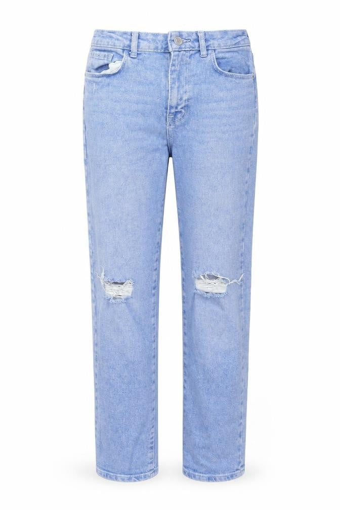 Womens UK Size 10 George Regular Fit Straight Blue Jeans