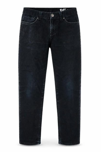 Denim & Co. Womens Green Cotton Straight Jeans Size 30 in L32 in Regular Zip