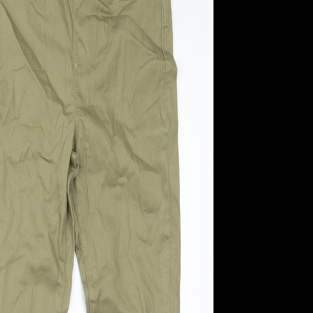 PEP&CO Womens Green Cotton Jegging Jeans Size 10 L23 in Regular