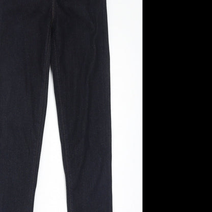 Womens UK Size 24 in J Brand Regular Fit Skinny Blue Jeans