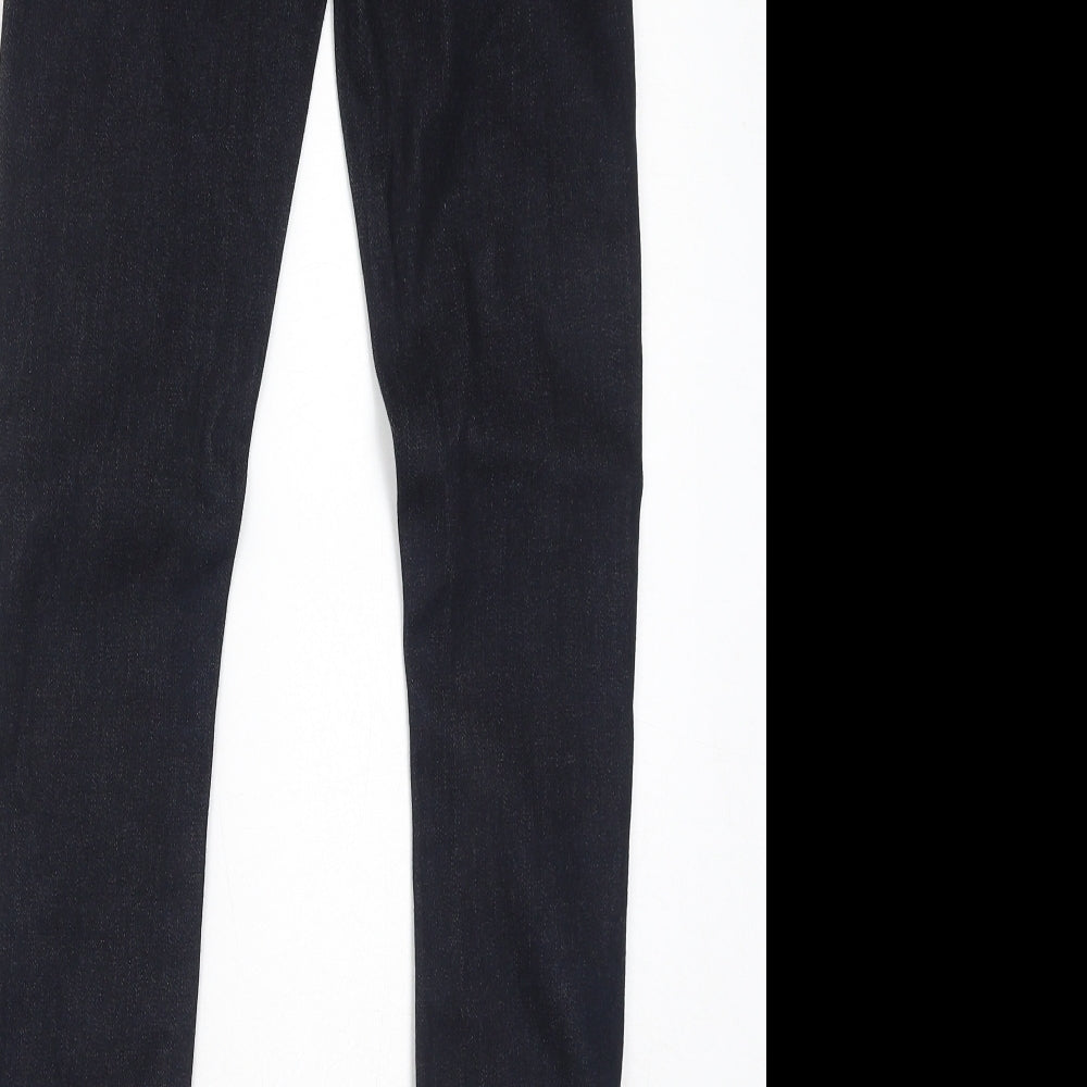 Womens UK Size 24 in J Brand Regular Fit Skinny Blue Jeans