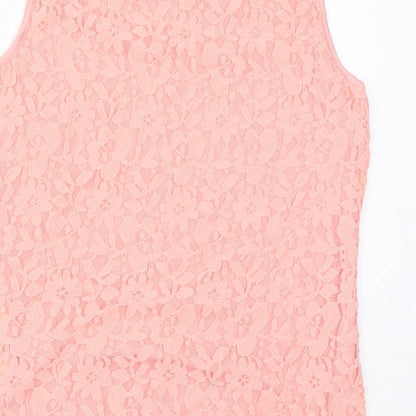 Womens UK Size M PARAMOUR Pink Basic Tank