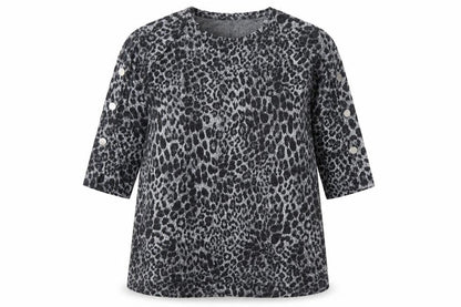 Womens UK Size 16 Yours Grey Basic Blouse