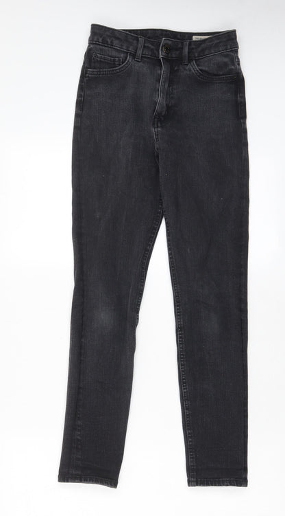 Womens UK Size 6 Marks and Spencer Regular Fit Skinny Grey Jeans