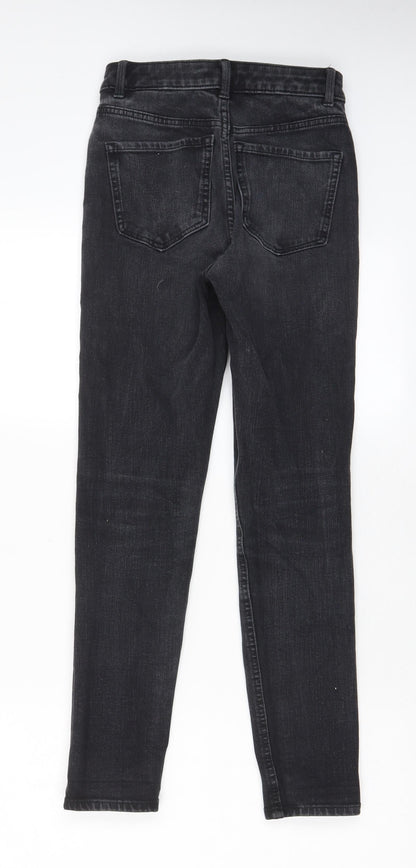 Womens UK Size 6 Marks and Spencer Regular Fit Skinny Grey Jeans