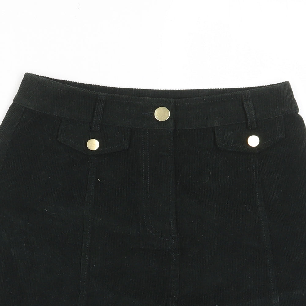 Womens UK Size 6 Oasis A-Line Corduroy Skirt