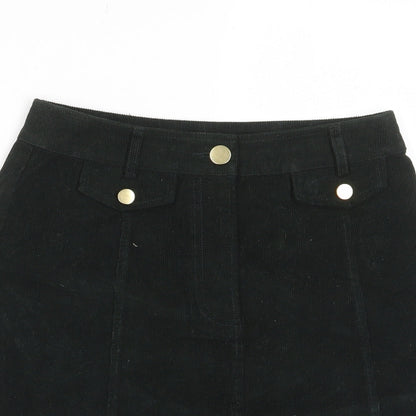 Womens UK Size 6 Oasis A-Line Corduroy Skirt