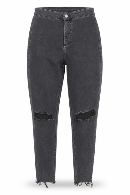 Womens UK Size 28 in Topshop Regular Fit Skinny Grey Jeans