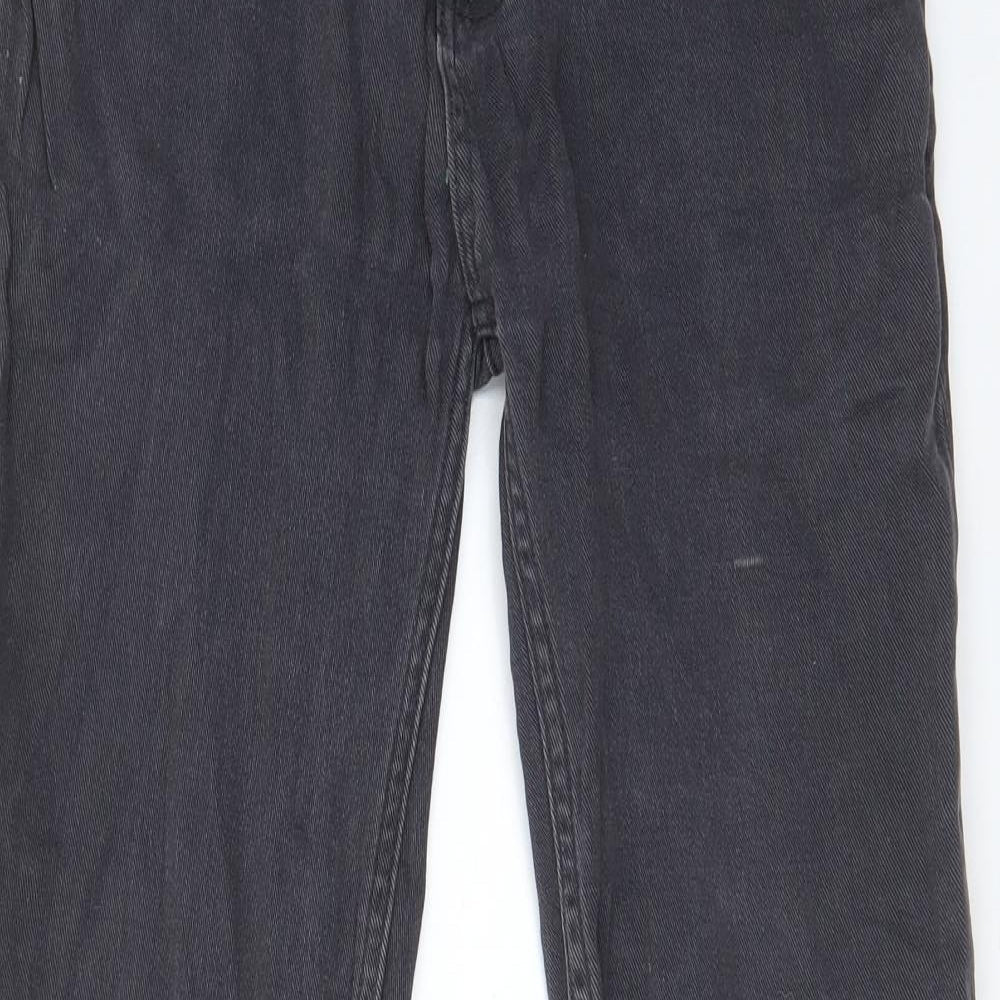 Denim & Co. Mens Grey Cotton Skinny Jeans Size 28 in L30 in Regular Zip - Pockets