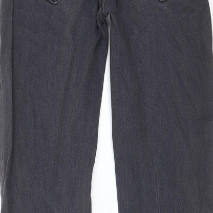 Denim & Co. Mens Grey Cotton Skinny Jeans Size 28 in L30 in Regular Zip - Pockets