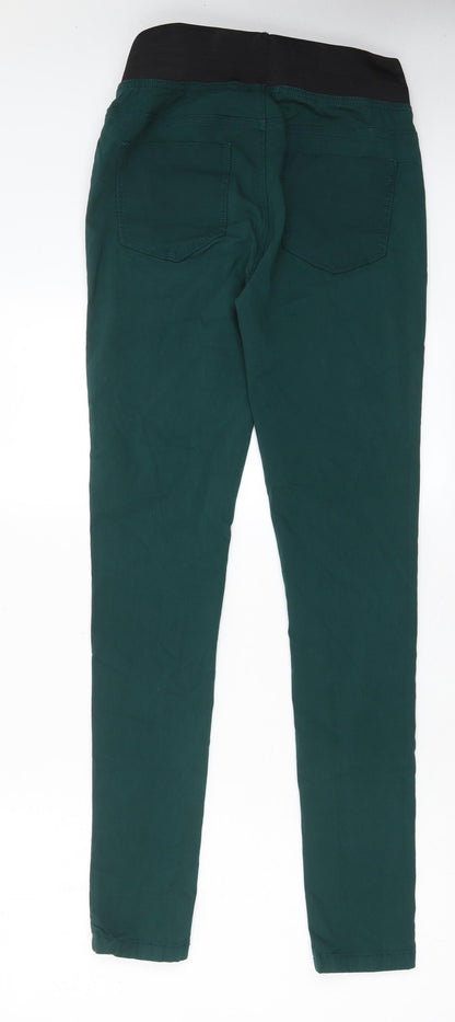 b.young Womens Green Cotton Jegging Jeans Size XL L32 in Regular