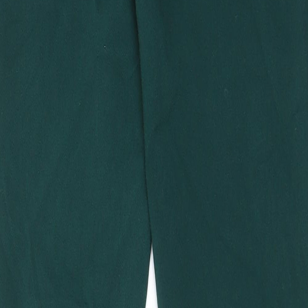 b.young Womens Green Cotton Jegging Jeans Size XL L32 in Regular