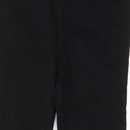 Womens UK Size XL H&M Regular Fit Skinny Black Jeans