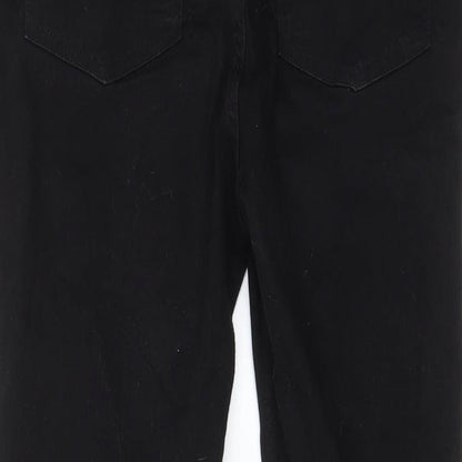 Womens UK Size XL H&M Regular Fit Skinny Black Jeans