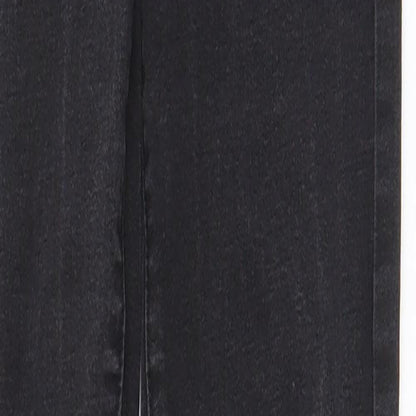 Denim & Co. Womens Grey Cotton Skinny Jeans Size 10 L30 in Regular Zip - Pockets